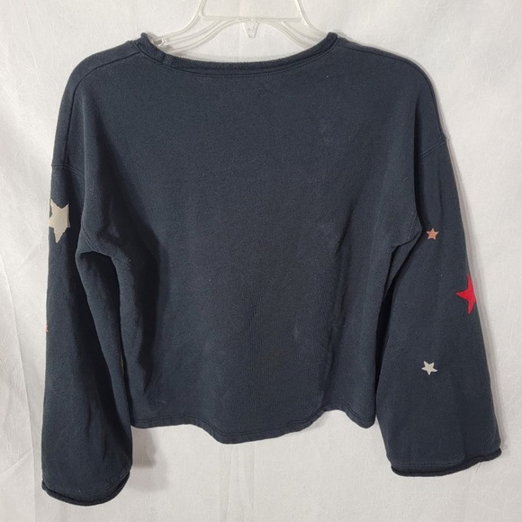 miles by madewell starry night 3/4 sleeve sweatshirt - Picture 2 of 5
